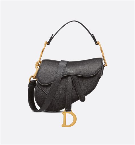 dior saddle bag calfskin black|dior equestrian bags.